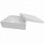 Caixa Dobrável de Papel Branca 27.5x27.5x10cm- Pct c/ 5 - Imagem 2