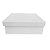 Caixa Dobrável de Papel Branca 27.5x27.5x10cm- Pct c/ 5 - Imagem 1