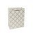 Sacola de Papel p/ Presente Estampa (L) 32x26x12cm- Pct c/ 12 - Imagem 1
