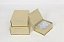 Kit de 3 Caixas de Papel P/ Presente Dourado - Imagem 1