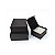 Kit de 3 Caixas de Papel P/ Presente Preto - Imagem 1