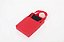 Caixinha de Papel Vermelho P/ Presente com Alça 9x9cm - Pct c/ 12 - Imagem 2