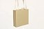 Caixinha de Papel Brilhante Dourado P/ Presente com Alça 9x9cm - Pct c/ 12 - Imagem 1