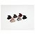 Piranha Four Star de Silicone Inquebrável 4.5 cm - 12 unidades - 6166-GYR2 - Imagem 1
