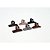 Piranha de Cabelo Four Star de Plástico Média 6cm - 12 unidades - 6372M-XS2 - Imagem 1