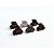 Piranha de Cabelo Four Star de Plástico Media 6cm - 12 unidades - 6465-XS2 - Imagem 1