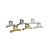 Piranha de Cabelo Four Star de Plástico Média 6cm - 12 Unidades - 6372M-XQ2 - Imagem 1