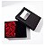 Caixa de Plástico para Bijuteria De Flor Preta 12.5x9.5x4.5cm - Four Star - Imagem 2