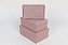 Conj. 3 Caixas Papel P/ Presente Rosa de Flor Auto-Relevo - Four Star - Imagem 1