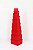 Conjunto de 10 Caixas de Papel para Presente G - Vermelho com Textura (10 Unidades) - Four Star - Imagem 1