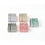 Caixa Papel p/ Bijuterias 4x4cm - Cores Sortidas - Pct c/ 30 - Four Star - Imagem 1