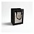 Sacola de Papel p/ Presente Preta com Visor (S) 20x15x10cm - Pct c/ 12 - Four Star - Imagem 1