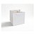 Sacola de Papel p/ Presente Branca Quadrada (SS) 10x10x10cm - Pct c/ 12 - Four Star - Imagem 1