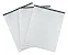 Saco Zip Transparente Fosco Shein na Cor Preta 18x25 - Pct c/ 50 - Four Star - Imagem 1