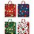 Sacola de Papel c/ Cores e Estampas Sortidas de Natal (S) 18X23X8cm - 12 Un - Y361-2168S - Four Star - Imagem 4