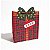 Sacola de Papel c/ Cores e Estampa Sortidas de Natal (M) 26x32x10cm - 12 Un - Y361-3017M - Four Star - Imagem 3