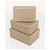 Conj. 3 Caixas Papel P/ Presente Ouro Velho Auto-Relevo - Four Star - Imagem 1