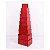 Conjunto de 10 Caixas de Papel para Presente G - Vermelho Metalizado (10 Unidades) - Four Star - Imagem 1