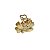 Piranha de Metal de Flor 4.5cm Prata e Dourado - Pct c/ 12 -Y575-70 - Imagem 1