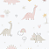 Papel de Parede ENZO - Dino Rosa 2831 - Imagem 1