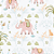 Papel de Parede ENZO - Elefantes Rosa 2851 - Imagem 1
