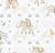 Papel de Parede ENZO - Elefante Bege e Cinza 2853 - Imagem 1
