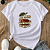 Camiseta Feminina T-Shirt Maça Coleção Frutas Use Nappes - Imagem 2