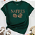 Camiseta Feminina T-Shirt Cereja Onça Coleção Frutas Nappes - Imagem 4