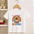 Camiseta Infantil Arco-Íris Capivara Nappes - Imagem 4
