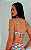 Parte de cima biquíni cropped poa lycra sem bojo - Imagem 2
