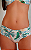 Parte de cima fio duplo franzido lycra tropical - Imagem 1