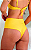 Parte de baixo biquíni fio hot pant lycra amarelo - Imagem 2