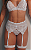 Fio tule e renda branco - Imagem 2