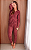 Pijama suedy longo roxo - Imagem 1