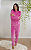 Pijama longo soft rosa - Imagem 1