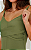 Maiô transpassado com bojo lycra verde - Imagem 1