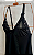Camisola preto malha-fria com renda - Imagem 2