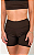 Short fitness marrom tecido em poliamida - Imagem 1