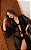 Robe preto tule e renda - Imagem 1