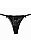 Fio preto com regulagem em tule e detalhes rendados - Imagem 1