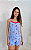 Short doll malha fria azul bebe com renda - Imagem 1