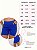 Shorts fitness com bolso nas laterais - Imagem 3