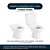 Assento Sanitário Calypso Cinza Platina para vaso Incepa - Imagem 4