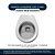 Assento Sanitário Poliester Avalon Neve (Branco) para vaso Ideal Standard - Imagem 4
