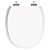 Assento Sanitario Poliester Soft Close Ascot Neve (Branco) para vaso Ideal Standard - Imagem 1