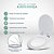 Assento Sanitario Poliester Soft Close Ascot Preto para vaso Ideal Standard - Imagem 5