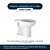 Assento Sanitario Poliester com Amortecedor Aloha Pergamon (Bege Claro) para Vaso Celite - Imagem 4