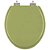 Assento Sanitario com Amortecedor Convencional Oval Verde Itapoa para vaso Celite - Imagem 1