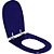 Assento Sanitario Poliester com Amortecedor Paris Azul Cobalto para Vaso Ideal Standard - Imagem 2