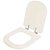 Assento Sanitario Poliester com Amortecedor Vogue Plus Creme para bacia Deca - Imagem 2